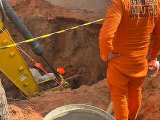 Homem morre soterrado durante constru&ccedil;&atilde;o de fossa