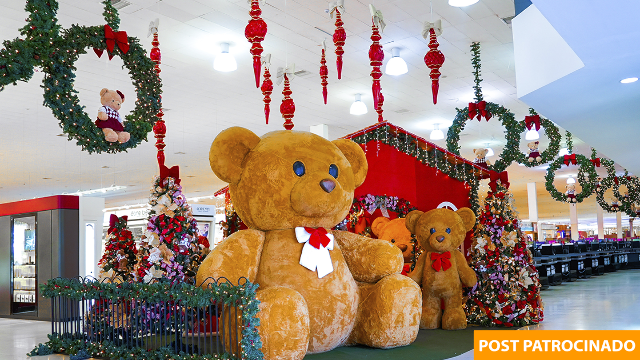 Feriado de 15/11 terá descontos,  inauguração das luzes de Natal e Papai Noel 