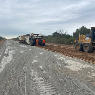 Estiagem acelera pavimenta&ccedil;&atilde;o da Rota Bioce&acirc;nica no Chaco paraguaio