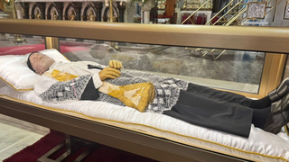 R&eacute;plica do corpo do santo S&atilde;o Vicente poder&aacute; ser visitado por fi&eacute;is na Capital