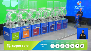 Veja as dezenas sorteadas hoje na Lotomania, Quina e Super Sete
