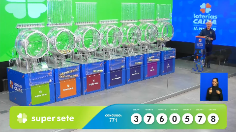 Veja as dezenas sorteadas hoje na Lotomania, Quina e Super Sete