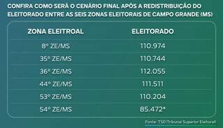 Campo Grande ter&aacute; redistribui&ccedil;&atilde;o de eleitores entre seis zonas de vota&ccedil;&atilde;o