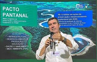 Riedel refor&ccedil;a papel dos estados no licenciamento ambiental durante a COP30
