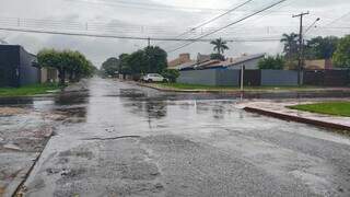 Com alerta de tempestade, Sul de MS tem at&eacute; 33 mm de chuva na madrugada