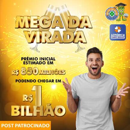 Mega da Virada promete ser a maior da história! Aposte com o Mestre do Bolão