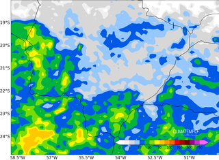 Em 24h choveu mais de 72% do esperado para novembro em Campo Grande Em 24h choveu mais de 72% do esperado para novembro em Campo Grande