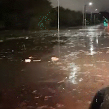 Bombeiros atendem 30 ocorr&ecirc;ncias durante temporal que causou transbordamentos