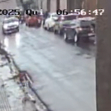 C&acirc;mera flagrou derrapagem e colis&otilde;es que mataram mulher no Jardim Leblon