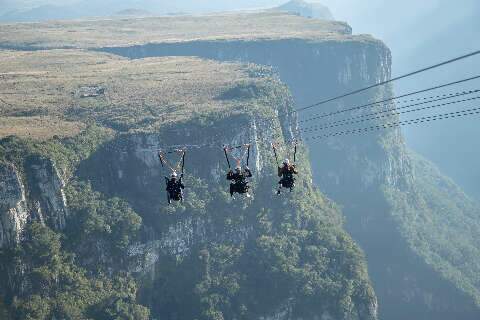 Tirolesa mais alta das am&eacute;ricas volta a operar em dezembro