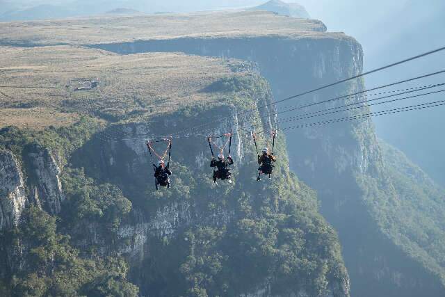 Tirolesa mais alta das américas volta a operar em dezembro