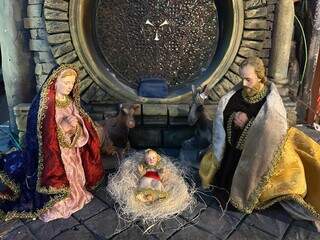 Presépio animado com luzes e movimentos reabre após reforma Presépio animado com luzes e movimentos reabre após reforma