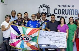 Escolas de samba de Corumbá aceleram preparativos com liberação de verba Escolas de samba de Corumbá aceleram preparativos com liberação de verba