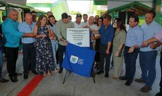 Riedel entrega obras e anuncia R$ 22 milhões em investimentos na região norte Riedel entrega obras e anuncia R$ 22 milhões em investimentos na região norte