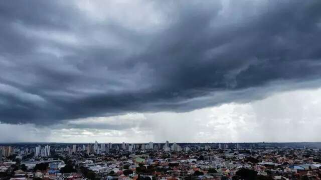 Inmet emite alerta vermelho para tempestades em Mato Grosso do Sul