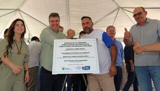 Riedel entrega obras e anuncia R$ 22 milhões em investimentos na região norte Riedel entrega obras e anuncia R$ 22 milhões em investimentos na região norte