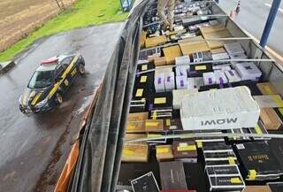 Motorista é preso com vinhos argentinos, franceses e portugueses contrabandeados Motorista é preso com vinhos argentinos, franceses e portugueses contrabandeados