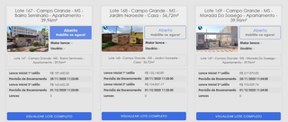 Caixa leiloa 9 imóveis em MS com opções de uso do FGTS e financiamento Caixa leiloa 9 imóveis em MS com opções de uso do FGTS e financiamento