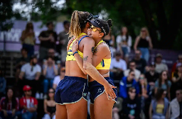 Atleta de MS brilha e garante liderança de grupo no Mundial de Vôlei de Praia