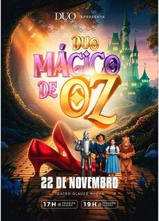 Clássico infantil inspira apresentação da Duo no Teatro Glauce Rocha Clássico infantil inspira apresentação da Duo no Teatro Glauce Rocha