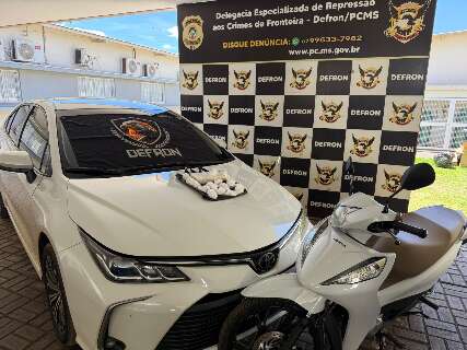 Dupla &eacute; presa com coca&iacute;na avaliada em R$ 170 mil durante opera&ccedil;&atilde;o