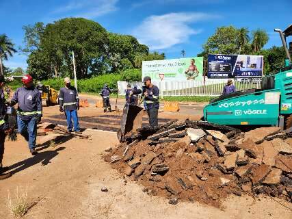 Rotat&oacute;ria &eacute; interditada para reparos ap&oacute;s danos causados pelas chuvas 