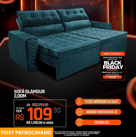 Black Friday da Sof&aacute; Inbox traz descontos de at&eacute; 70%