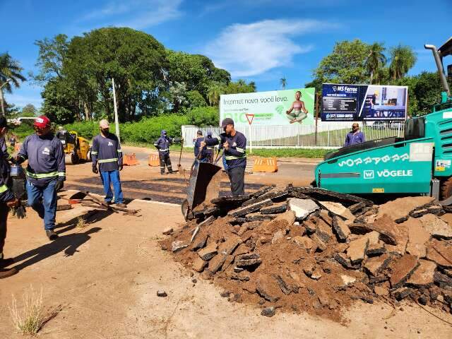 Rotat&oacute;ria &eacute; interditada para reparos ap&oacute;s danos causados pelas chuvas 