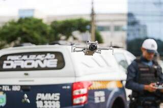 MS investe mais de R$ 1 milh&atilde;o em drones para refor&ccedil;ar seguran&ccedil;a p&uacute;blica