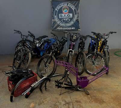 Adolescentes confessam esquema de roubo e desmanche de bicicletas elétricas