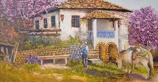 Pintura tirou guarda da depress&atilde;o e levou suas telas at&eacute; a Alemanha