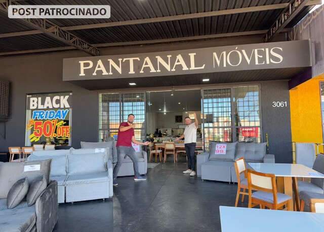 Pantanal M&oacute;veis lan&ccedil;a Black Friday com descontos de at&eacute; 50%