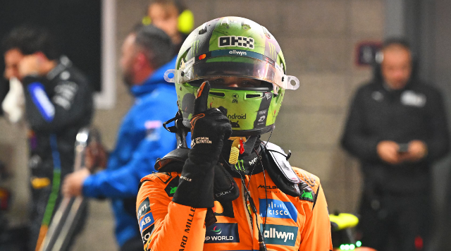 Norris brilha na chuva e conquista a pole do GP de Las Vegas