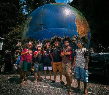 Jovens ind&iacute;genas de MS voltam da COP30 com novas ideias e aprendizados 