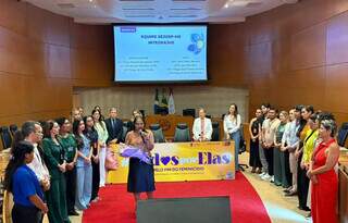 Parceria entre TJMS e Sejusp entrega sistema que agiliza medidas protetivas Parceria entre TJMS e Sejusp entrega sistema que agiliza medidas protetivas