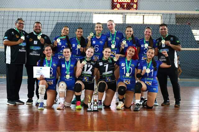 Campo Grande V&ocirc;lei e Pez&atilde;o dominam finais do Estadual Sub-17 de v&ocirc;lei