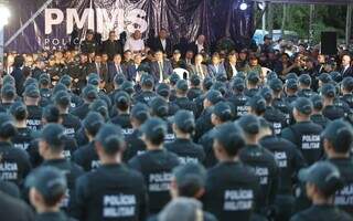 MS atualiza efetivo de 14.673 policiais e bombeiros em projetos enviados à Alems MS atualiza efetivo de 14.673 policiais e bombeiros em projetos enviados à Alems