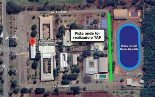 Candidatos reclamam de teste f&iacute;sico da Pol&iacute;cia Civil em pista improvisada