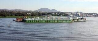 Com cen&aacute;rio h&iacute;drico a favor, Hidrovia do Paraguai move 8,5 milh&otilde;es de toneladas