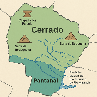 IBGE propõe nova divisão ecológica e revela diversidade do Cerrado e Pantanal IBGE propõe nova divisão ecológica e revela diversidade do Cerrado e Pantanal
