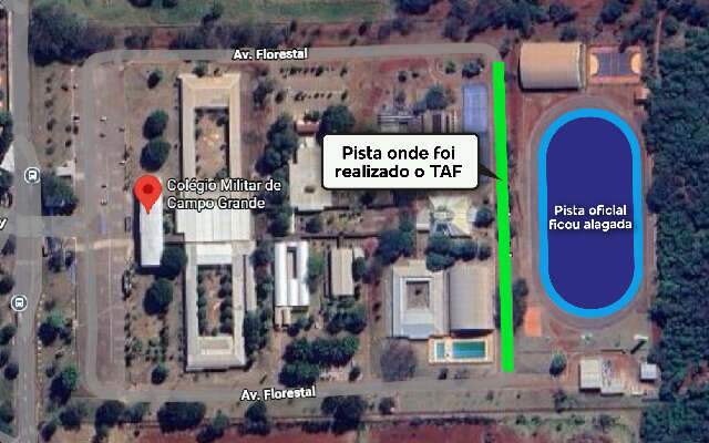 Candidatos reclamam de teste f&iacute;sico da Pol&iacute;cia Civil em pista improvisada