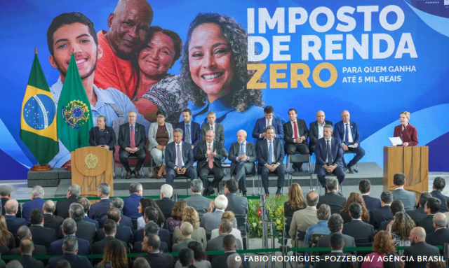 Presidente Lula sanciona isen&ccedil;&atilde;o de IR para quem ganha at&eacute; R$ 5 mil