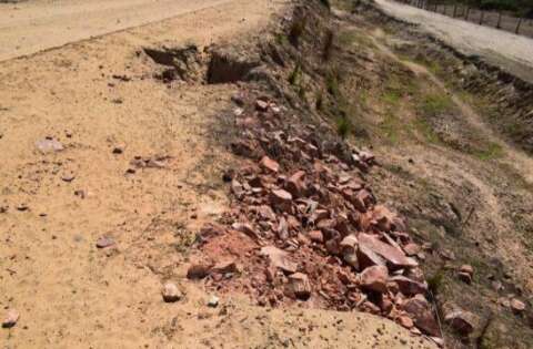 Obra de revestimento na Estrada Taquari &eacute; investigada por danos ambientais