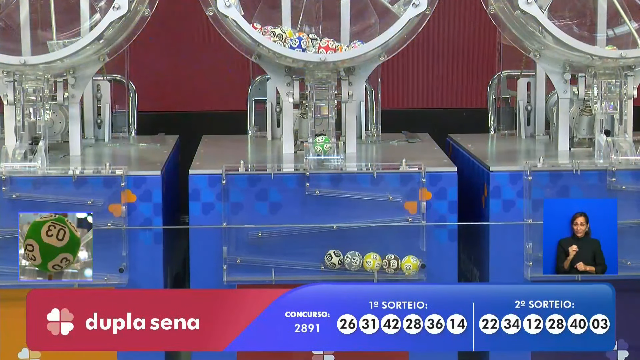 Veja as dezenas sorteadas hoje na Dupla Sena, Lotomania, Quina e mais