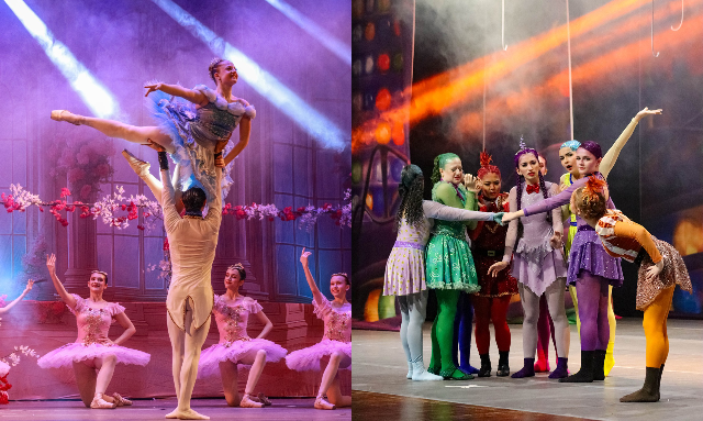 Mais de 450 bailarinas apresentaram cl&aacute;ssicos do cinema no Teatro Glauce Rocha