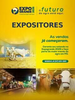 Acrissul j&aacute; comercializa espa&ccedil;os para a Expogrande 2026