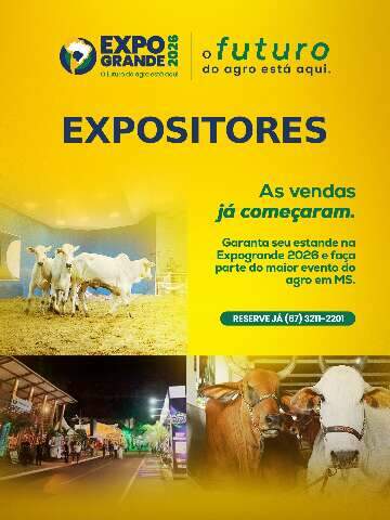 Acrissul j&aacute; comercializa espa&ccedil;os para a Expogrande 2026