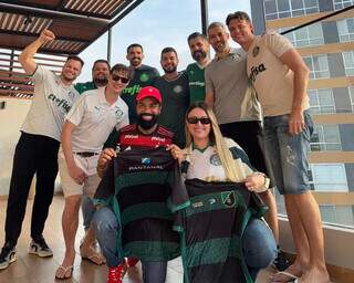 De MS ao Peru &quot;na coragem&quot;, amigos cruzam fronteira para ver final da Libertador