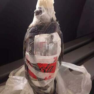 PM da reserva &eacute; presa com coquetel molotov ap&oacute;s incendiar objetos dentro de casa