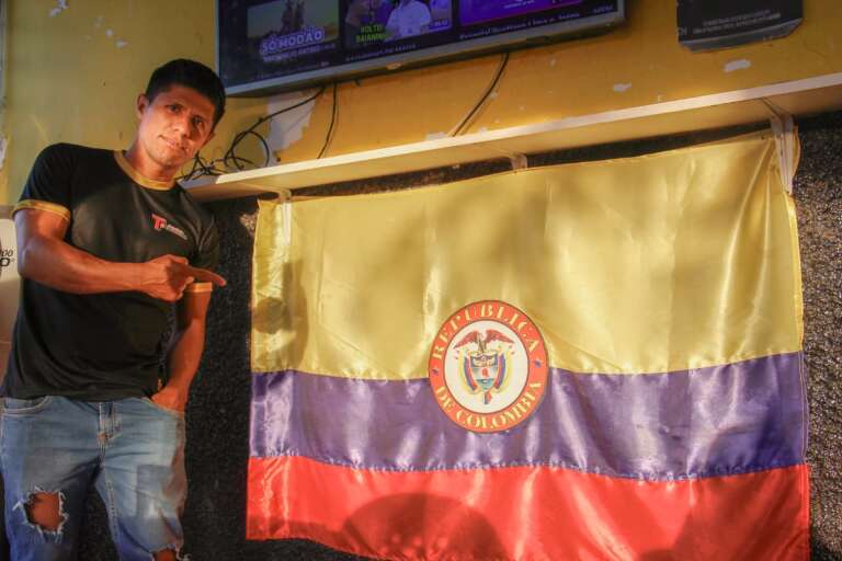 Dani veio da Colômbia e fez de bar na Piratininga um recomeço de vida